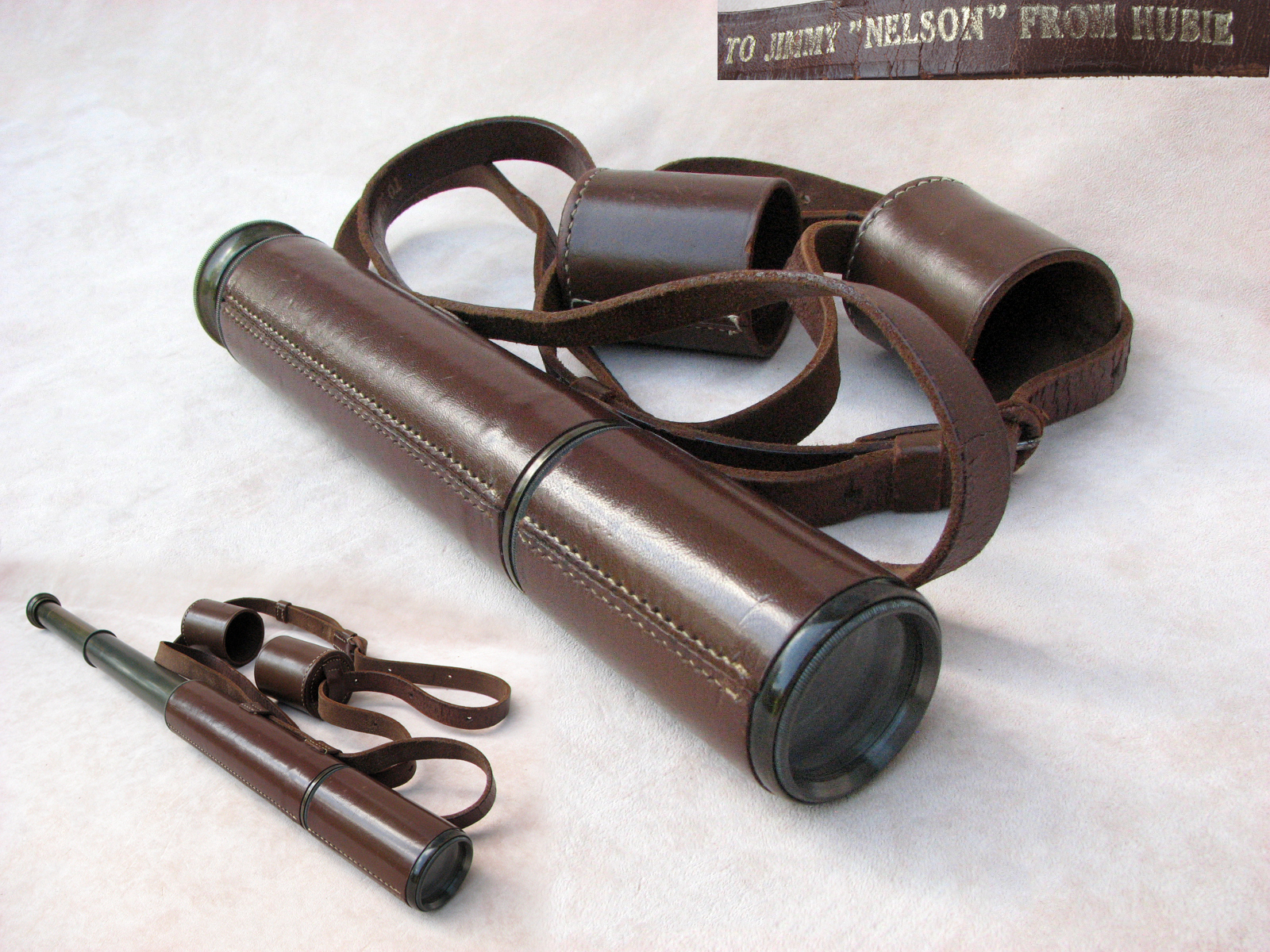Vintage Newbold Bulford 'COMET' 2 draw field telescope 20x